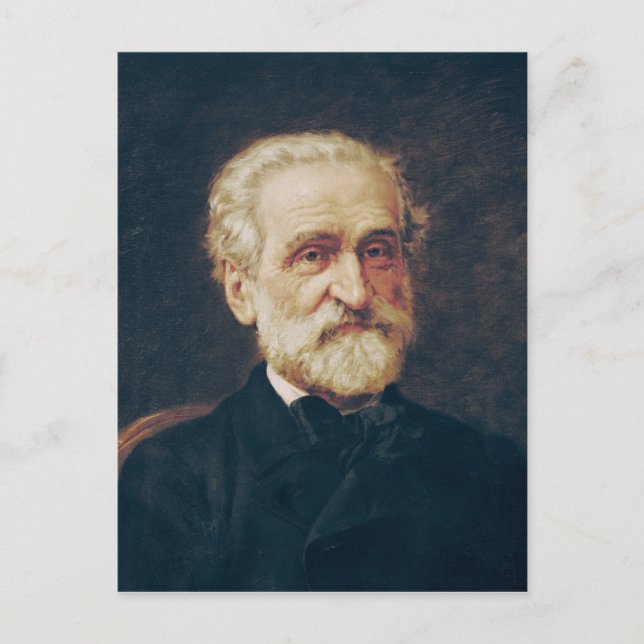 Postal Giuseppe Verdi (Anverso)