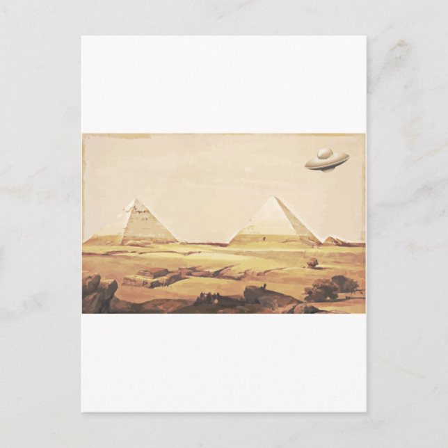 Postal Giza Spaceship (Anverso)