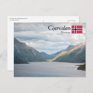 Postal Gjervalen Noruega
