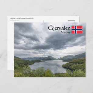 Postal Gjervalen Noruega