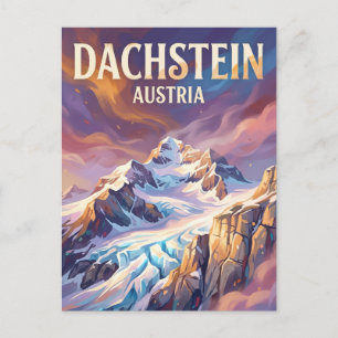 Postal Glaciar Dachstein Austria