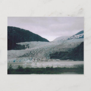 Postal Glaciar de Alaskan