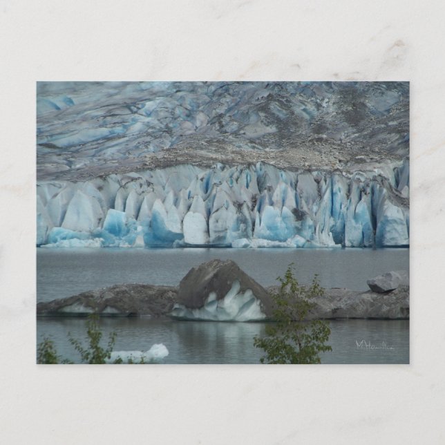 Postal Glaciar de Alaskan (Anverso)