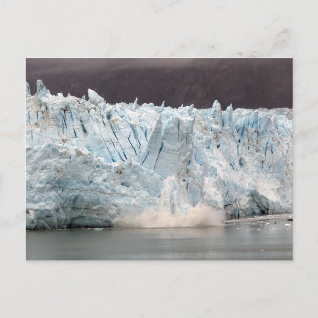 Postal Glaciar de Margerie (Anverso)