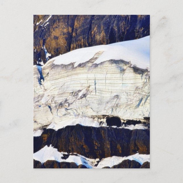 Postal Glaciar En Banff Canadá (Anverso)