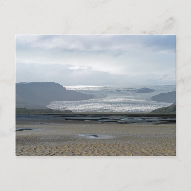 Postal Glaciar en el Parque Nacional de Vatnajokull - Isl (Anverso)