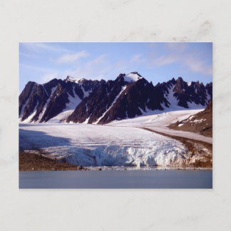 Postal Glaciar en Svalbard (Spitsbergen)