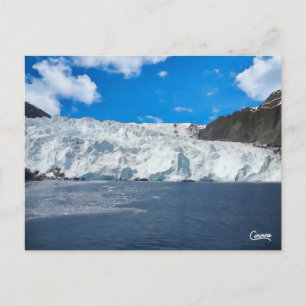 Postal Glaciar Holgate - Postcard