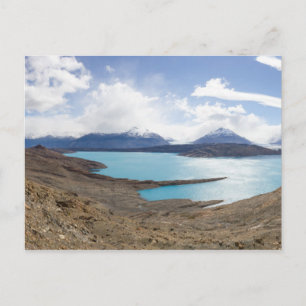 Postal Glaciar Lago Guillermo y Upsala