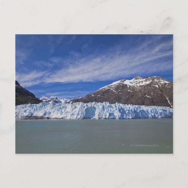 Postal Glaciar Margerie en Glacier Bay NP (Anverso)