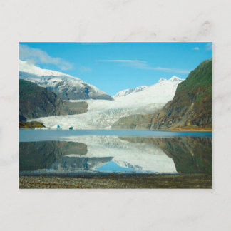 Postal Glaciar Mendenhall