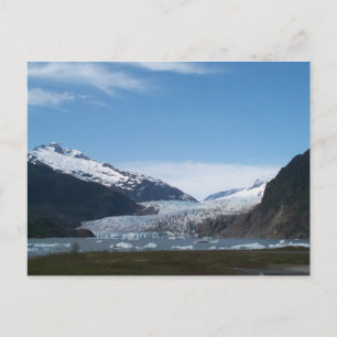 Postal Glaciar Mendenhall