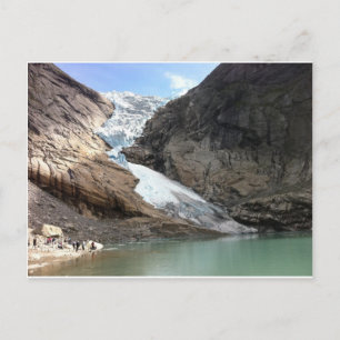 Postal Glaciar noruego