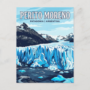 Postal Glaciar Perito Moreno