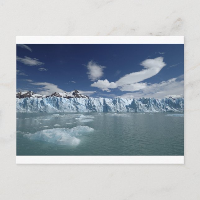 Postal Glaciar Perito Moreno Argentinar (Anverso)