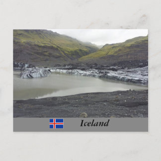 Postal Glaciar Sólheimajökull, Islandia