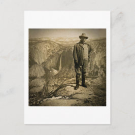 Postal Glaciar Teddy Roosevelt Point Yosemite Valley