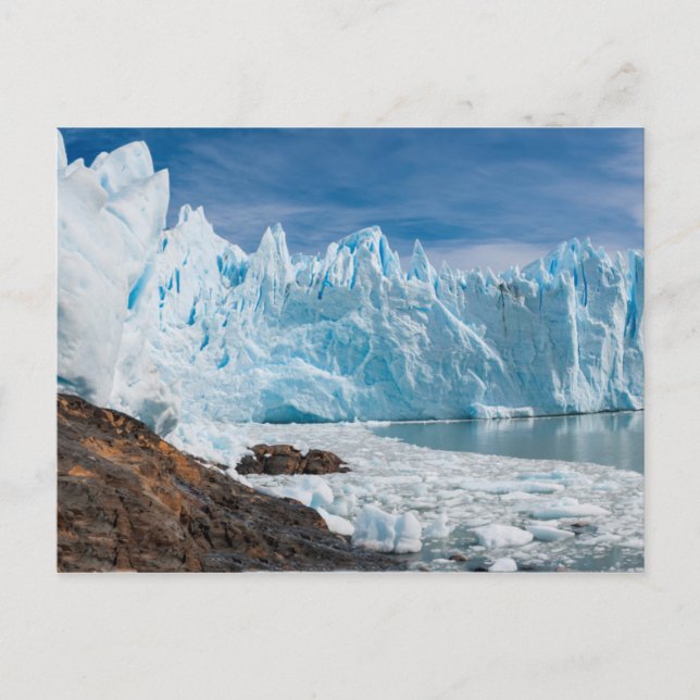 Postal Glaciar Upsala (Anverso)