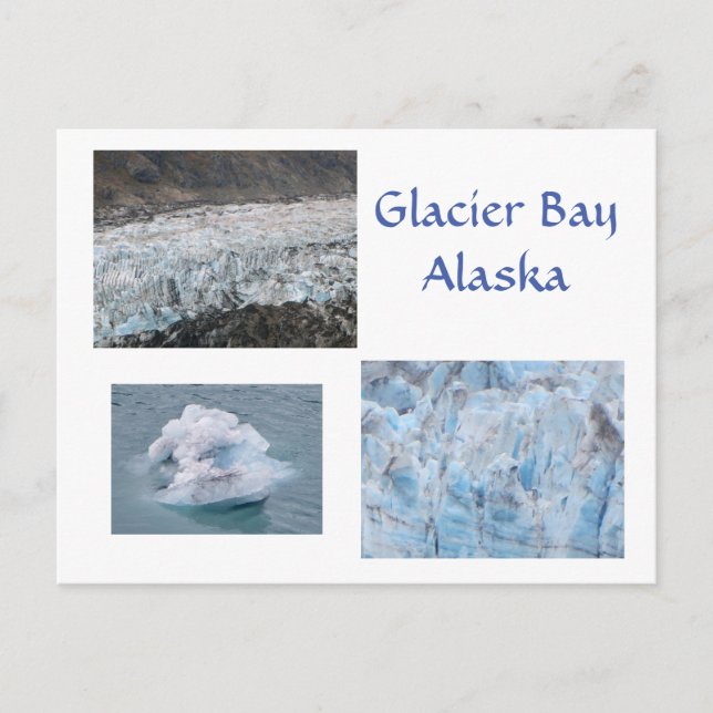 Postal Glacier Bay Alaska (Anverso)