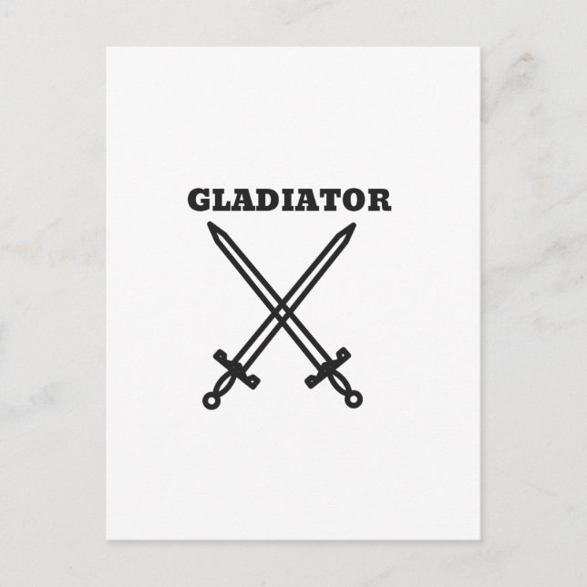 Postal Gladiador (Anverso)