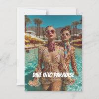 Glam Tropical Pool Fiestas Vibes