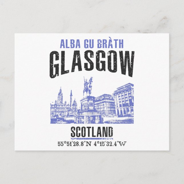 Postal Glasgow (Anverso)