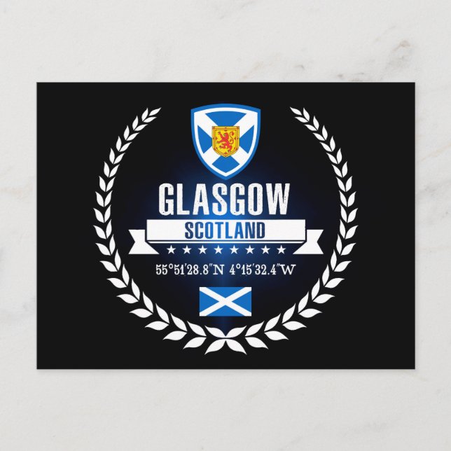 Postal Glasgow (Anverso)