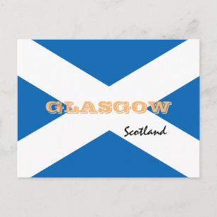 Postal Glasgow - Hinchas de Escocia y Escocia/deportes