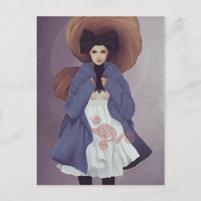 Postal 'Glaucous' (Anverso)