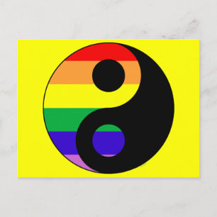 Postal GLBT YinYang