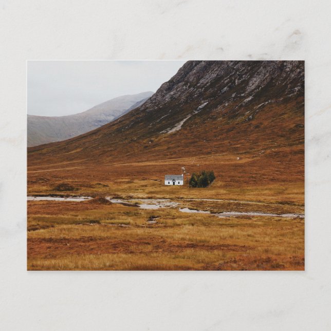 POSTAL GLEN COE, ESCOCIA (Anverso)