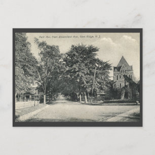 Postal Glen Ridge, New Jersey 1909 Vintage