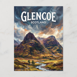 Postal Glencoe Escocia