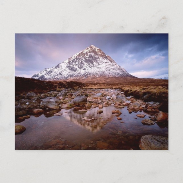 Postal Glencoe, Escocia (Anverso)