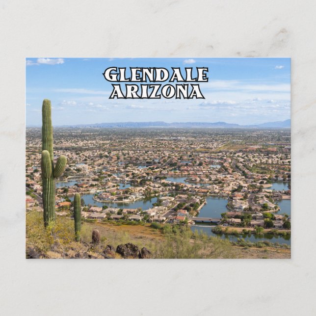Postal Glendale Arizona (Anverso)