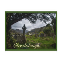 Glendalough (Cruz Celta) con texto
