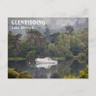 Postal Glenridding, Lake District, Cumbria, Bote en Lake