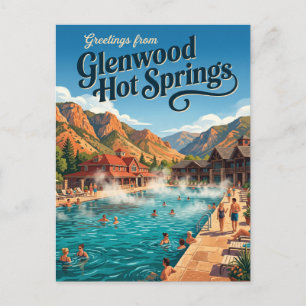 Postal Glenwood Hot Springs Pool EE. UU.
