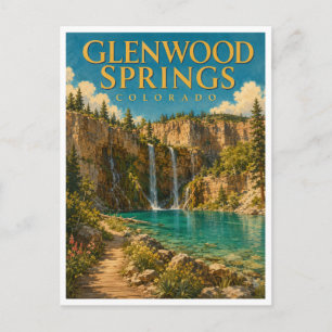 Postal Glenwood Springs Colorado Hanging Lake GeoSaga