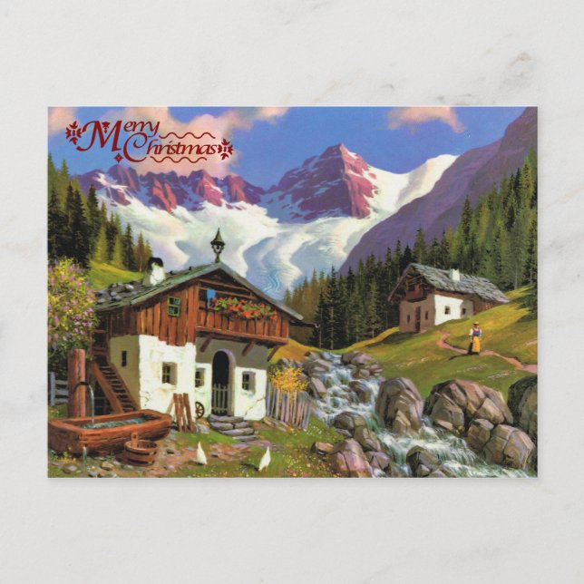 Postal Gletcherwelt, Suiza (Anverso)