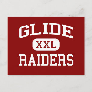 Postal Glide - Raiders - Escuela Media - Glide Oregon