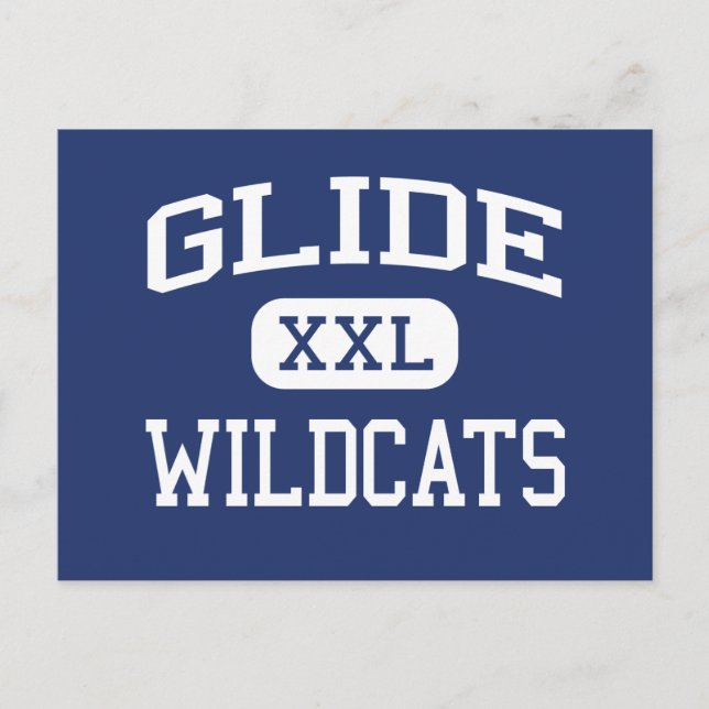 Postal Glide - Wildcats - High School secundaria - Glide  (Anverso)