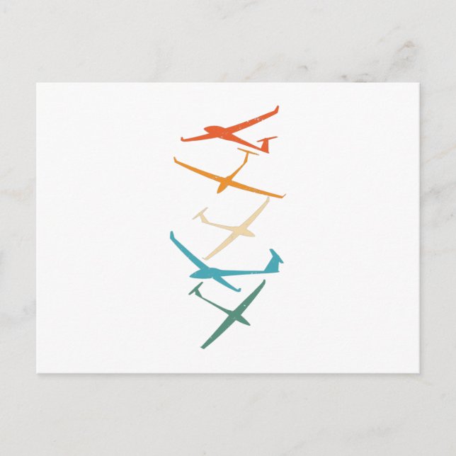 Postal Gliers | Termómetros Piloto De Glider Gigantes De  (Anverso)