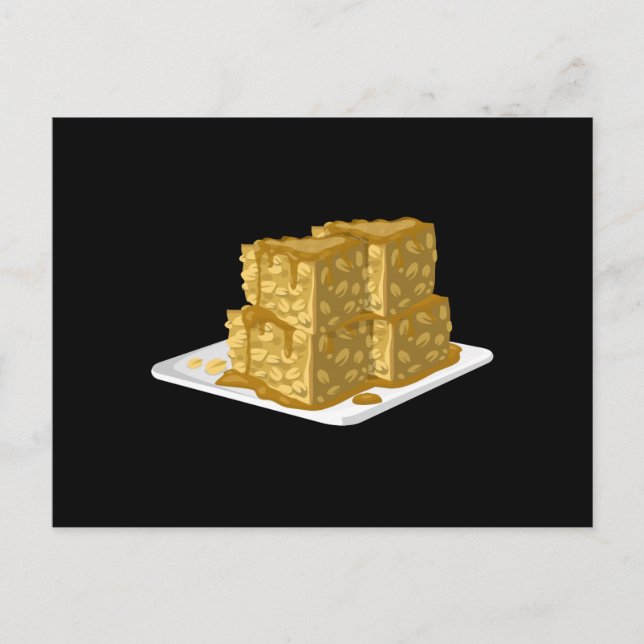 Postal Glitch Food avena (Anverso)