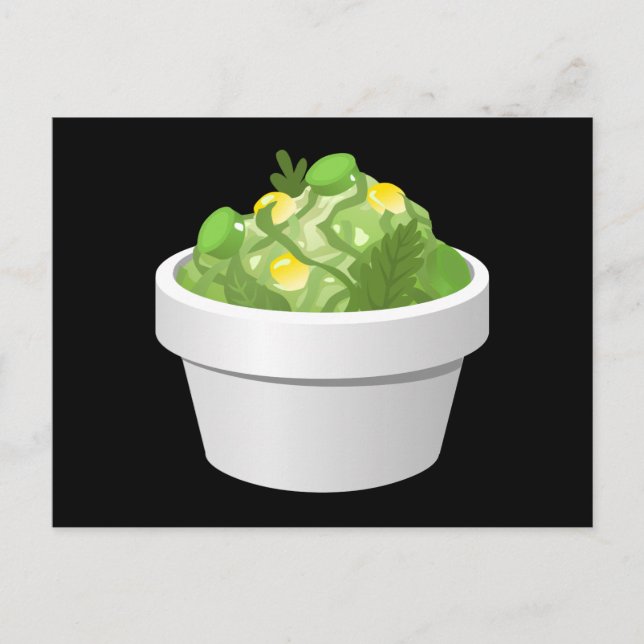 Postal Glitch Food simple slaw (Anverso)