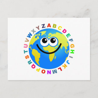 Postal Globe Alphabet