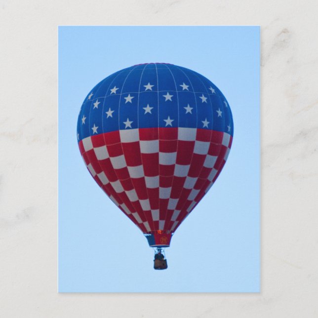 Postal Globo 6822 Estrellas y rayas (Anverso)
