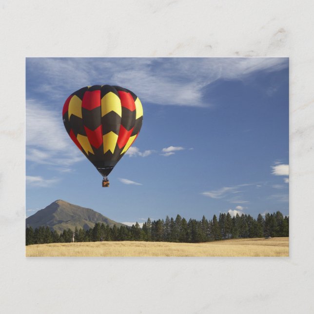 Postal Globo aerostático cerca de Wanaka, Isla Sur, Nueva (Anverso)