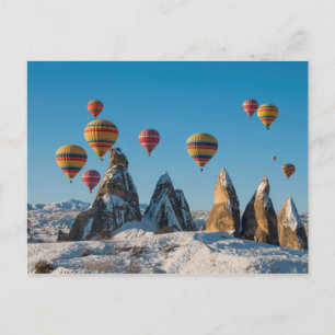 Postal Globo de aire caliente en Cappadocia