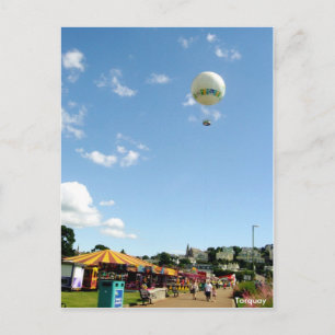 Postal Globo de aire caliente, Torquay